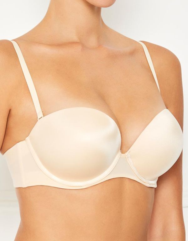 Double Push-Up Strapless Bra